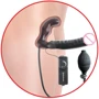 Подвійний надувний страпон Fetish Fantasy Series Inflatable Vibrating Strapless, 16,5х3,3 см: Тип надувні