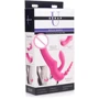 Regal Rider Vibrating Silicone Strapless Strap On Triple G Dildo - страпон, 22.9x3.8 см: Тип Двосторонні