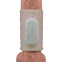 Насадка на член LoveToy Vibrating Drip Knights Ring White: Наличие вибрации Есть