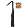 Флогер з натуральної шкіри Flirty Hard Leather - Black, BG-00002