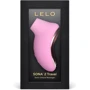 Звуковий стимулятор клітора LELO SONA 2 Travel Pink: Призначення Вакуумні