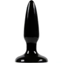 Анальная пробка Pleasure Plug Mini, 8.5x2.2 см, черный: Тип Анальные пробки