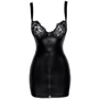 Сукня Noir Handmade F254 Powerwetlook mini-dress Вlack, XL фото 8