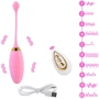Виброяйцо с пультом NDS B21-3 Light Pink (23749): Тип и форма Виброяйцо