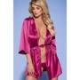 Комплект Obsessive Satinia robe, L/XL фото 2