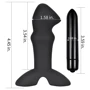 Массажеры простаты LoveToy P Spot Plug Vibrating Black: Тип Массажеры простаты