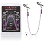 CalExotics Purple Chain Nipple Clamps зажимы для сосков фото 6