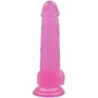 Фаллоимитатор LoveToy Jelly Studs Large Pink: Диаметр, см 4.1