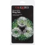 Набор эрекционных колец California Exotic Novelties Transparent Reversible Ring Set фото 4
