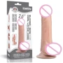 Фаллоимитатор LoveToy Sliding-Skin Dual Layer Dong 7" Flesh: Назначение Вагинальные