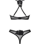 Комплект Obsessive Latinesa 2-pcs set Black, XS/S: Матеріал Полиамид