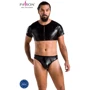 Сексуальний комплект Passion 057 SET PETER black L/XL: Застосування На тело