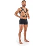 Портупея Bedroom Fantasies Rocco Masculine Masterpiece - Black: Материал Эко-кожа