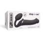 Безремневой страпон с вибрацией Strap-On-Me Vibrating Black L: Диаметр, см 3.7