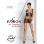 Бодистокинг Passion BS090 black: Фасон Бесшовные