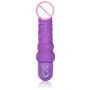 CalExotics Bendie Stud Curvy вибромассажер, 12.5x4 см, пурпурный: Тип и форма В виде члена