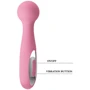 Универсальный массажер LYBAILE Pretty Love Carina Light Pink: Тип управления Кнопочное