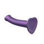 Насадка для страпона Strap-On-Me Mono Density Dildo Violet M: Наличие вибрации Нет