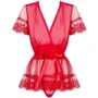 Комплект Obsessive 870-PEI-3 peignoir, S/M фото 3
