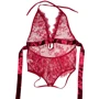 Боди NDS 321-1 One Size Burgundy (22106): Фактура Сетка, Ажурная