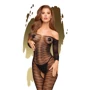 Бодистокинг с рукавами Penthouse DREAMY DIVA (черный, XL) Размер xl