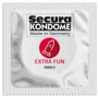 Extra Fun - Ребристі презервативи Secura, №100: Довжина, мм 180