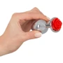 Анальная пробка You2Toys - Rose Butt Plug: Наличие вибрации Нет