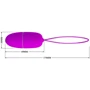 Виброяйцо Pretty Love Selkie Wireless Egg Purple фото 7