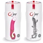 Gjay - Gvibe (Англия) - анатомический вибратор для точки G из уникального материала Bioskin, 15x3.7 см: Тип управления Кнопочное