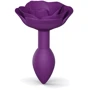 Силиконовая анальная пробка Love To Love OPEN ROSES S SIZE - PURPLE RAIN