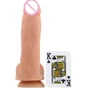 Фалоімітатор Wildfire Real Man CyberSkin Dream Dick, 22,8х5 см: Довжина проникнення, см 17