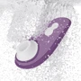 Вакуумний кліторальний стимулятор Womanizer Liberty 2 Purple: Довжина, см 10.5