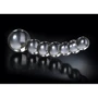 Анальная пробка Icicles No 66 Black, 12x3.5 см, прозрачный: Наличие вибрации Нет