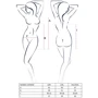Прозорий пеньюар NANNA CHEMISE Passion S / M, Black (чорна коробка) фото 3