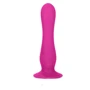 Вибратор с присоской Rechargeable Wireless Pleaser Pink, 10.7x3.7 см: Тип управления Кнопочное