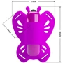 Вибратор-бабочка Pretty Love Clitoral Massager Sloane Purple фото 7