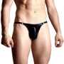 Чоловічі труси SoftLine - Mens thongs 4487, S-L (black): Для кого Для мужчин