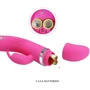 Вібратор з електростимуляцією Pretty Love Ingram Vibrator Purple: Тип і форма Кролик
