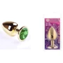Анальна пробка, Gold Chrysolite, L: Тип Анальні пробки