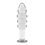 Анальная пробка LoveToy Glass Romance Dildo 5.5" Clear