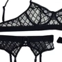 Эротический комплект NDS S19103IBK Black (M, L, ХL) (23688): Фактура Сетка