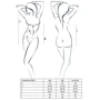 Сексуальне боді Passion CHARMING BODY black L / XL: Вид Боді
