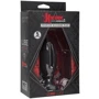 Силиконовая анальная пробка Doc Johnson Kink Lube Luge Premium Silicone Plug 5", 11,43х4,8 см, черный: Тип Анальные пробки
