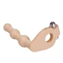 Насадка для двойного проникновения LoveToy The Ultra Soft Double Bead 6'': Особенности С кольцом на мошонку