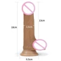 Фаллоимитатор Lovetoy 7" Dual-Layered Liquid Silicone Nature Cock, Brown: Тип Реалистичные