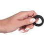 Эрекционное кольцо Black Velvets Cock Ring 2.6 см фото 5