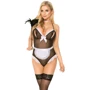 Костюм покоївки SoftLine Edna, S/M (black)