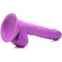 Фаллоимитатор Pop Peckers 6.5" Dildo With Balls Purple: Назначение Вагинальные