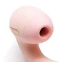 Вакуумний вібратор Kistoy Tina Mini Light Pink, вагінально-кліторальний: Призначення Вакуумні