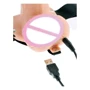 Fetish Fantasy 6 Hollow Rechargeable Strap-on with Balls - полый вибрострапон на трусиках с пультом ДУ, 17,5х5 см: Наличие вибрации Есть